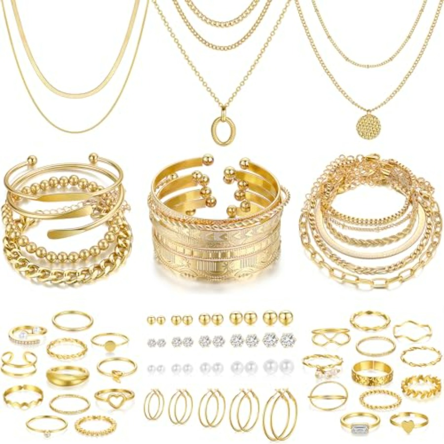 Body Jewelry Rings - FAXHION 68 Pcs for with 7