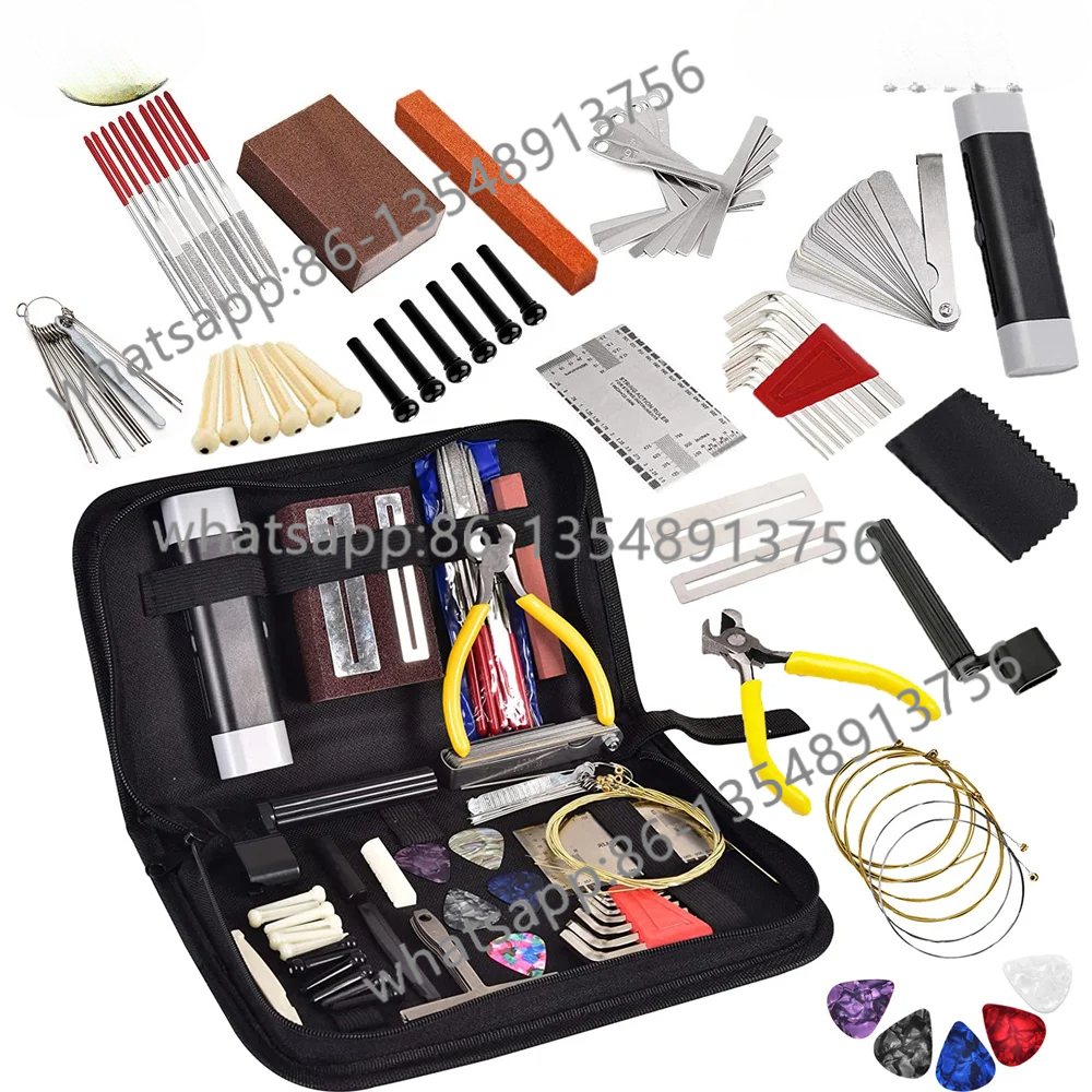 Body Jewelry Repair - 72-piece guitar kit, repair and maintenance