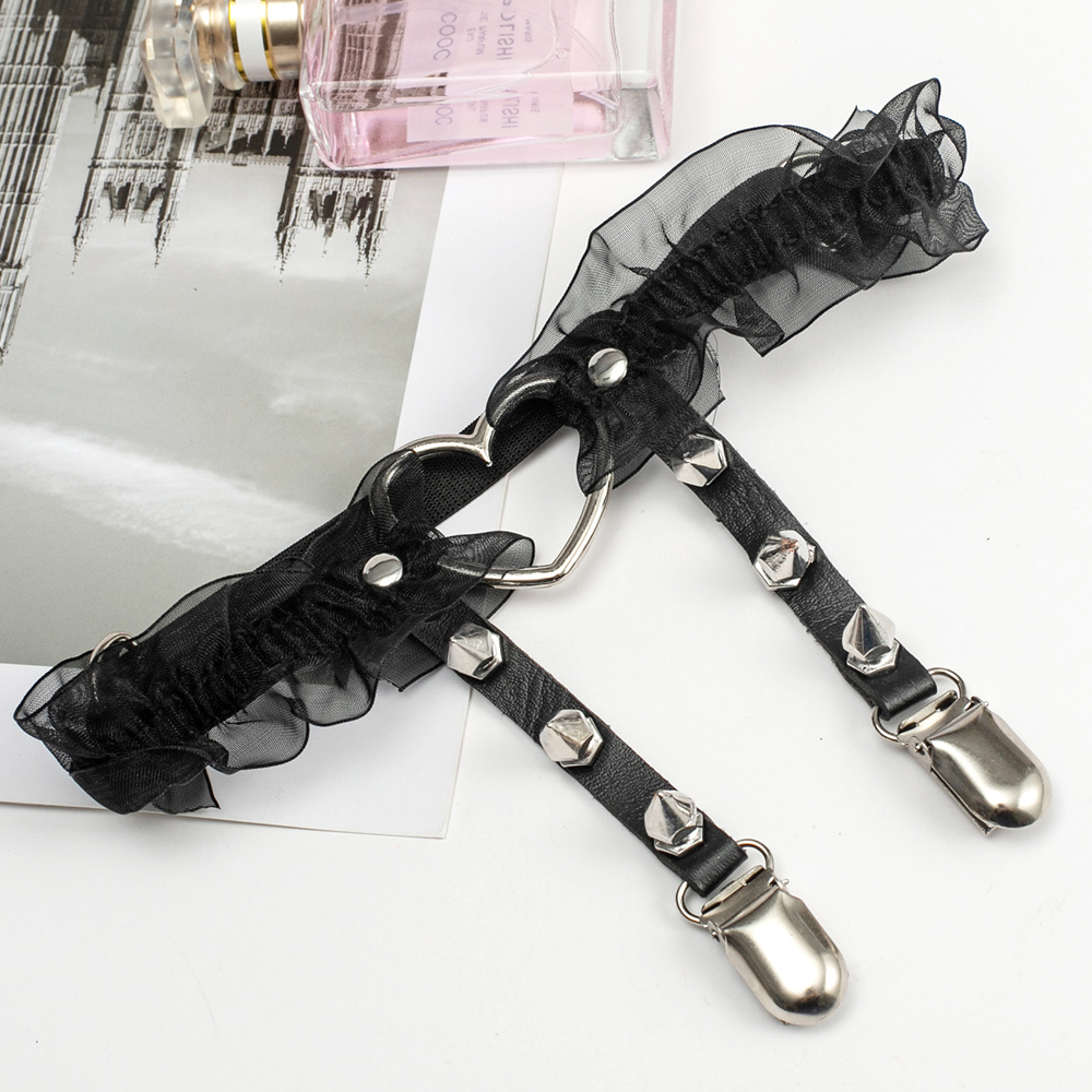 Punk peach heart garter belt P - Body Jewelry Rings 리뷰 및 가격