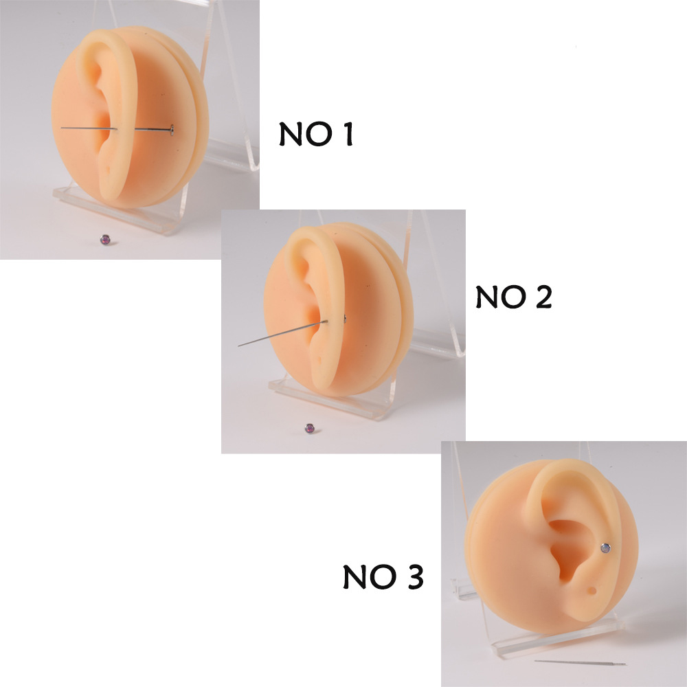 2 pcs Stainless Steel Piercing - Body Jewelry Threadless 리뷰 및 가격