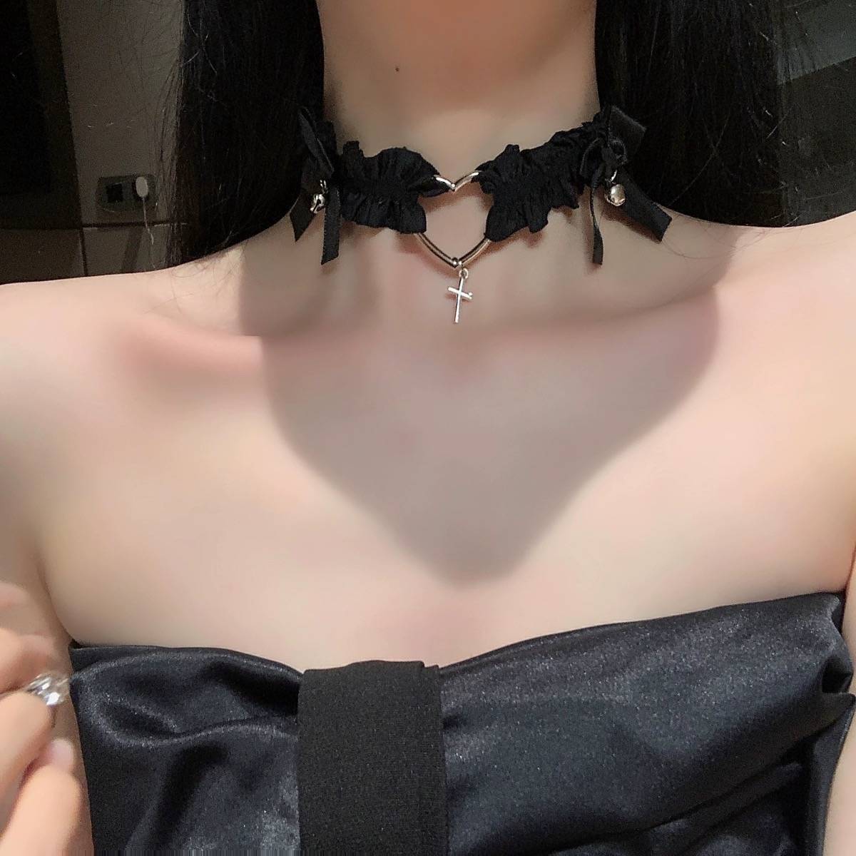 Bow, heart, bell, leg ring, fe - Body Jewelry Rings 리뷰 및 가격