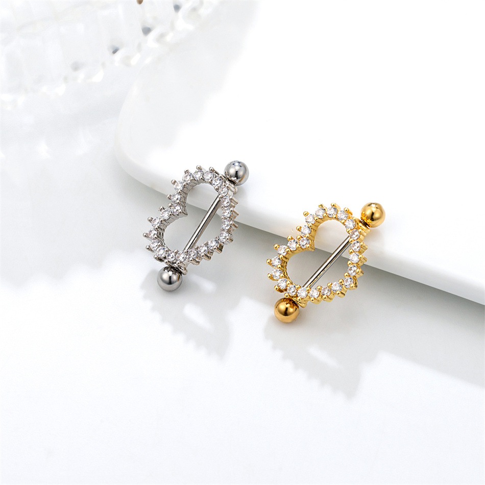 1 Pair Titanium Nipple Piercin - Body Jewelry Nipple Rings 리뷰 및 가격