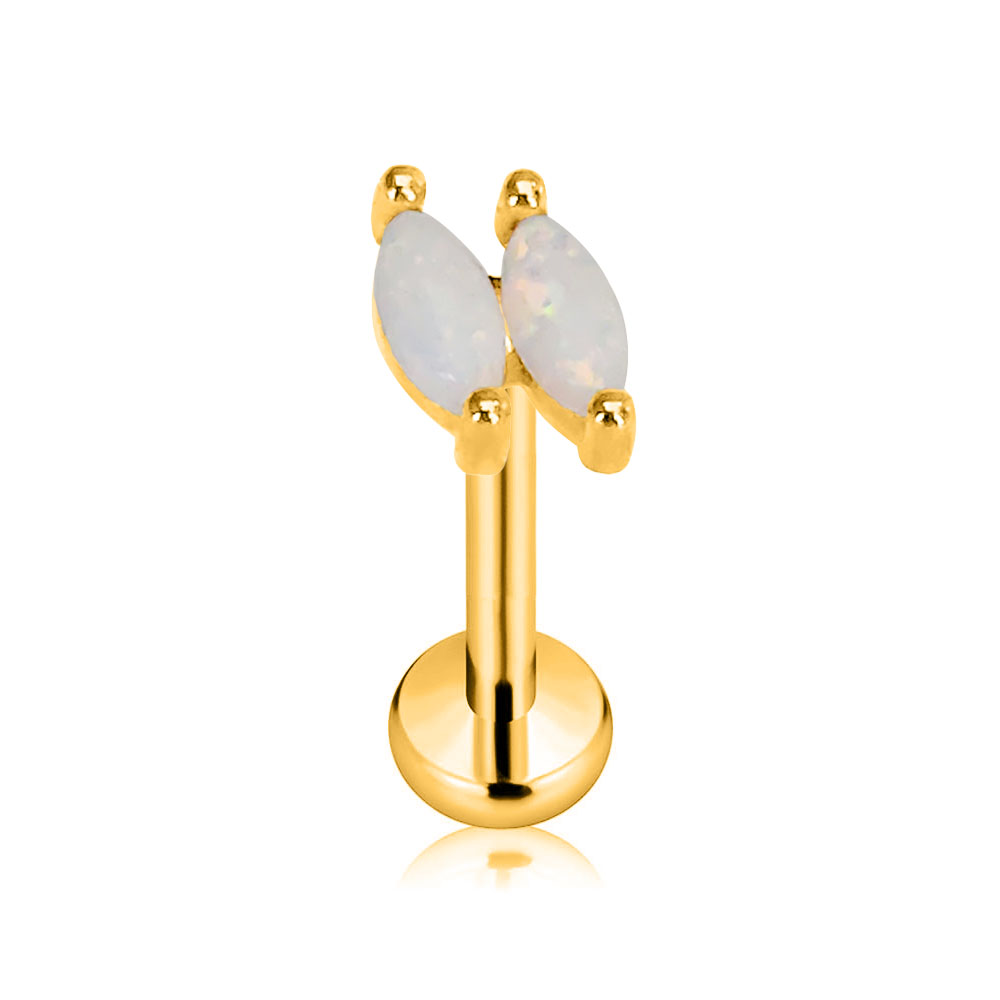 ASTM F136 G23 Titanium Flower  - Body Jewelry Threadless 리뷰 및 가격