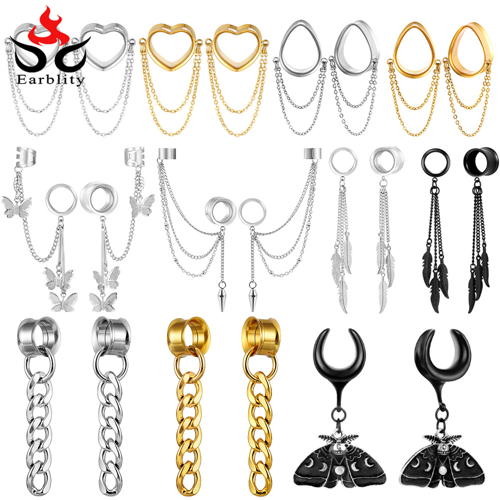 Osbourney 2PCS Stainless Steel - Body Jewelry Ear Plugs 리뷰 및 가격
