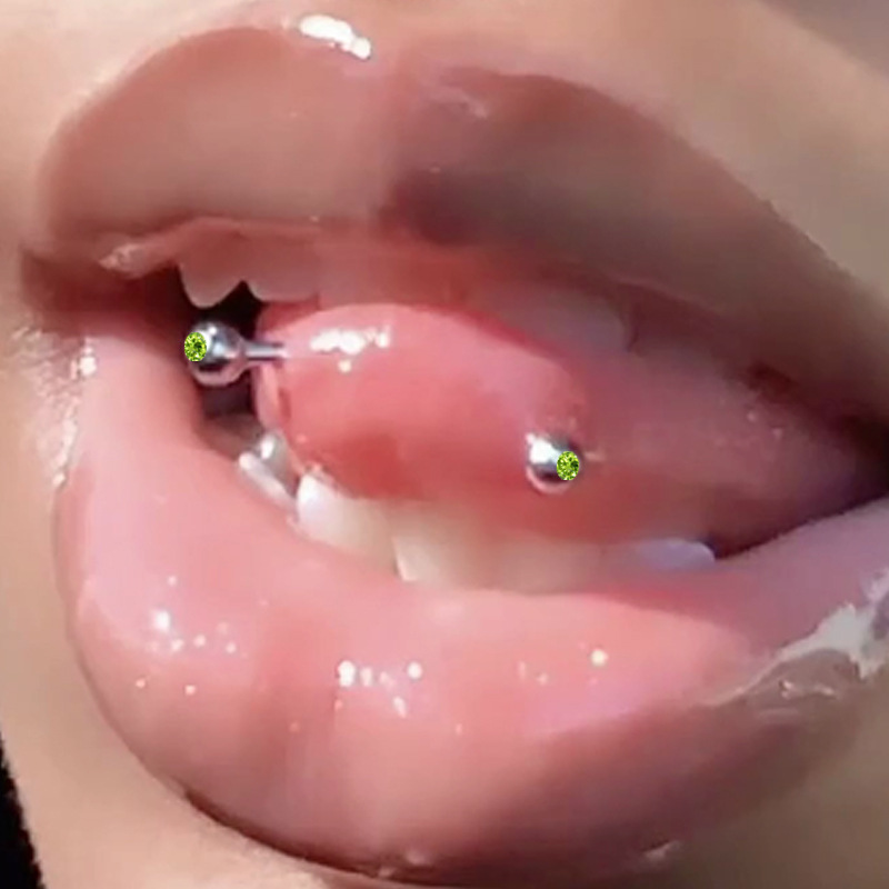 Stainless Steel Tongue Ring Cr - Body Jewelry Nipple Rings 리뷰 및 가격