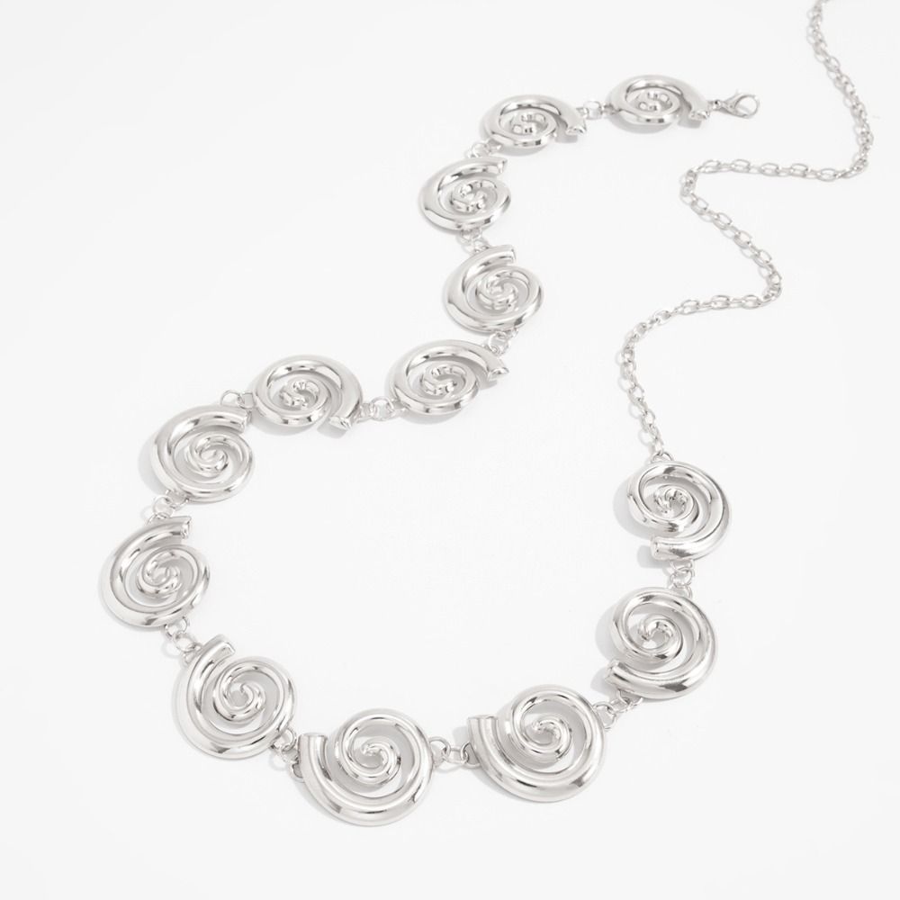 Hollow Out Spiral Circle Waist - Body Jewelry Rings 리뷰 및 가격