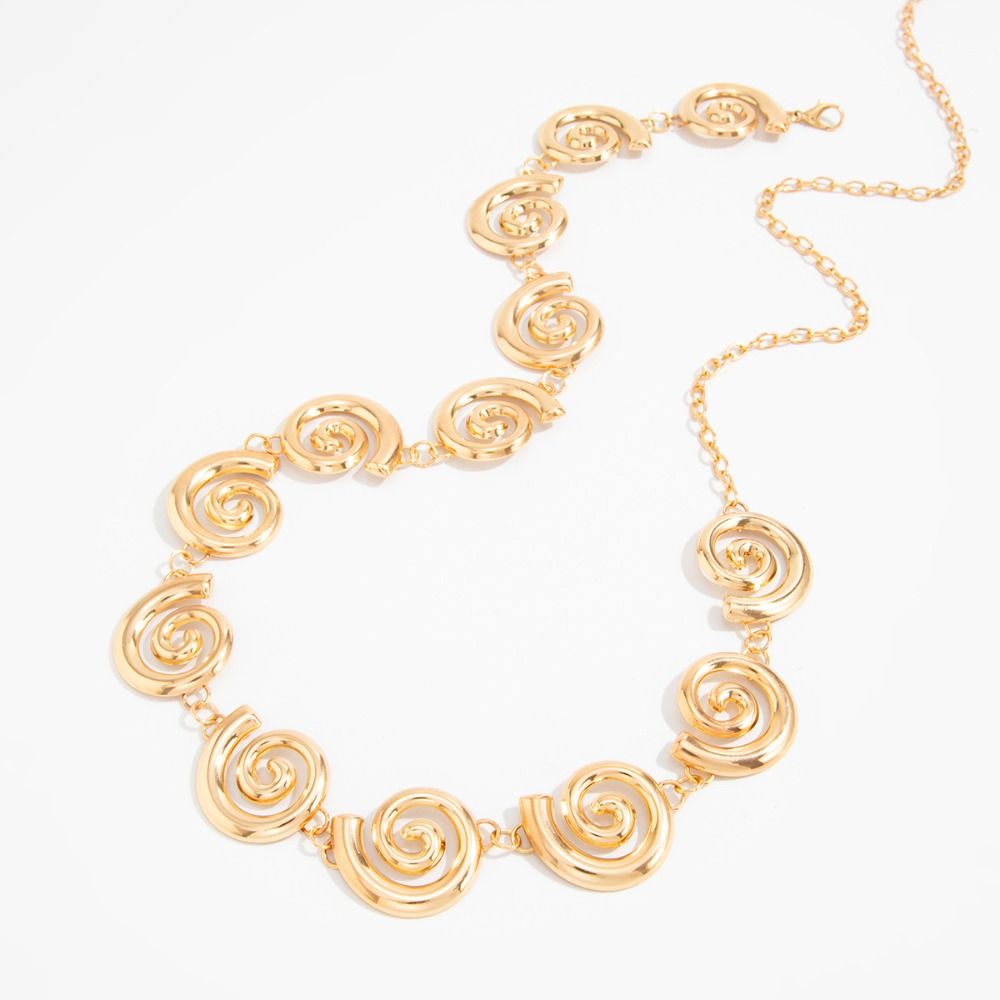 Hollow Out Spiral Circle Waist - Body Jewelry Rings 리뷰 및 가격