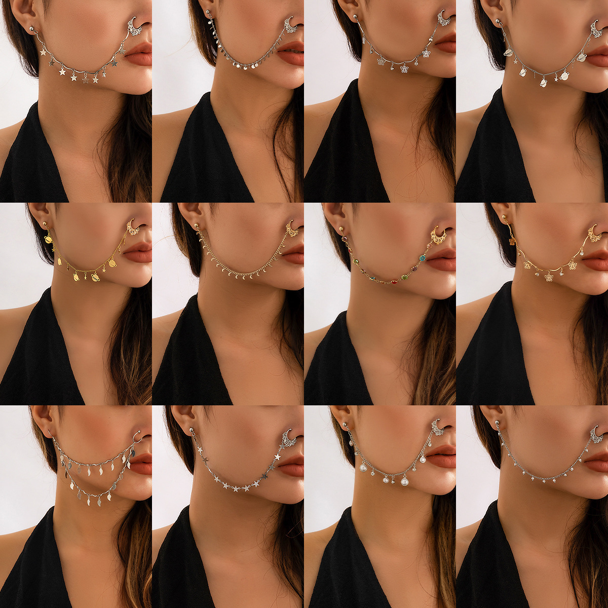 Indian Gold Color Pearl Butter - Body Jewelry Indian 리뷰 및 가격