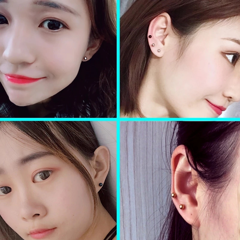 16pcs 14G Stainless Steel Nipp - Body Jewelry Nipple Rings 리뷰 및 가격