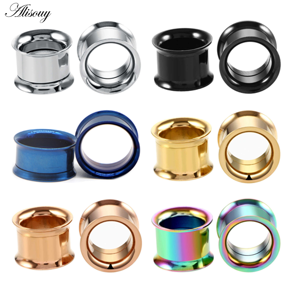 1pc 2mm-25mm Stainless Steel E - Body Jewelry Ear Plugs 리뷰 및 가격