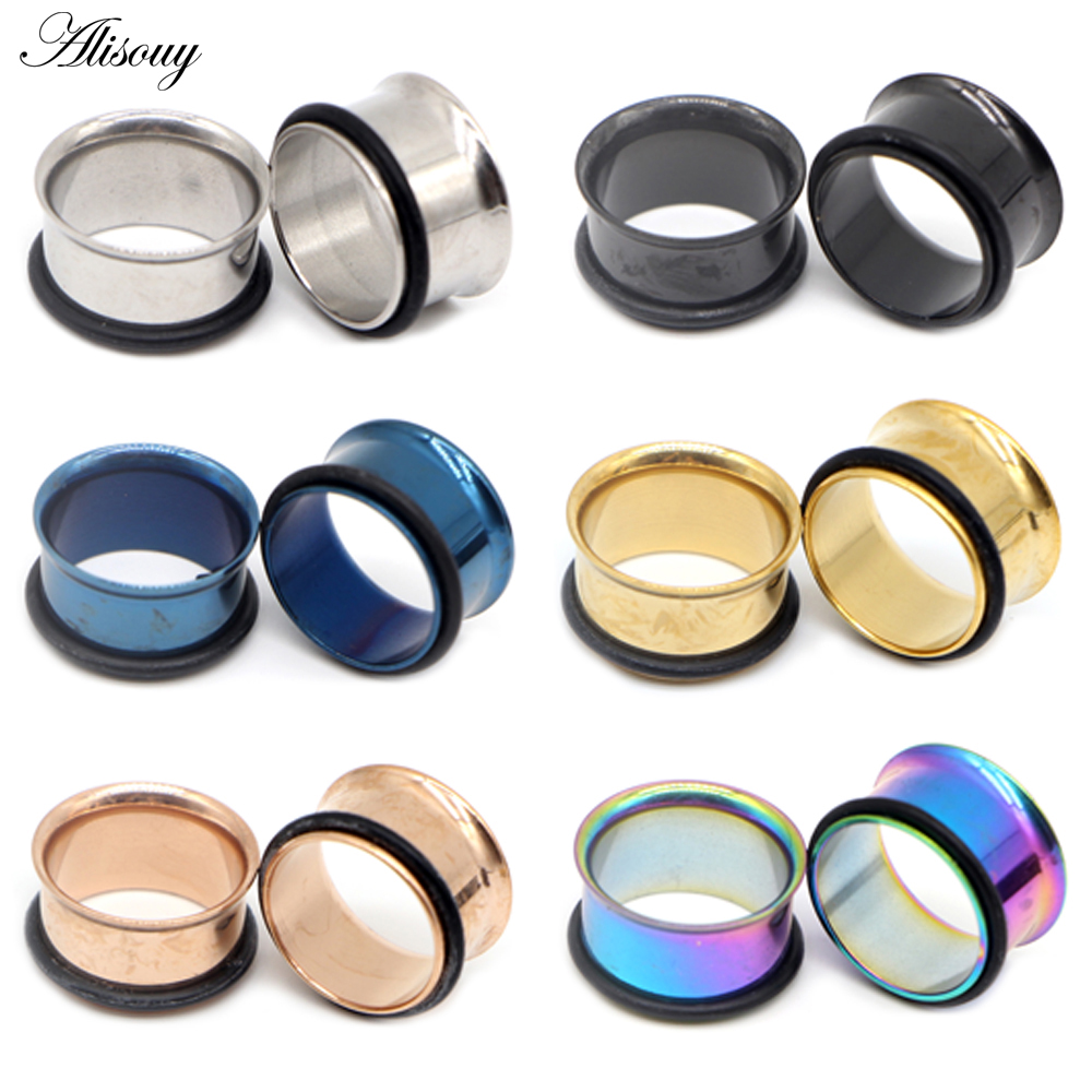 1pc 2mm-25mm Stainless Steel E - Body Jewelry Ear Plugs 리뷰 및 가격