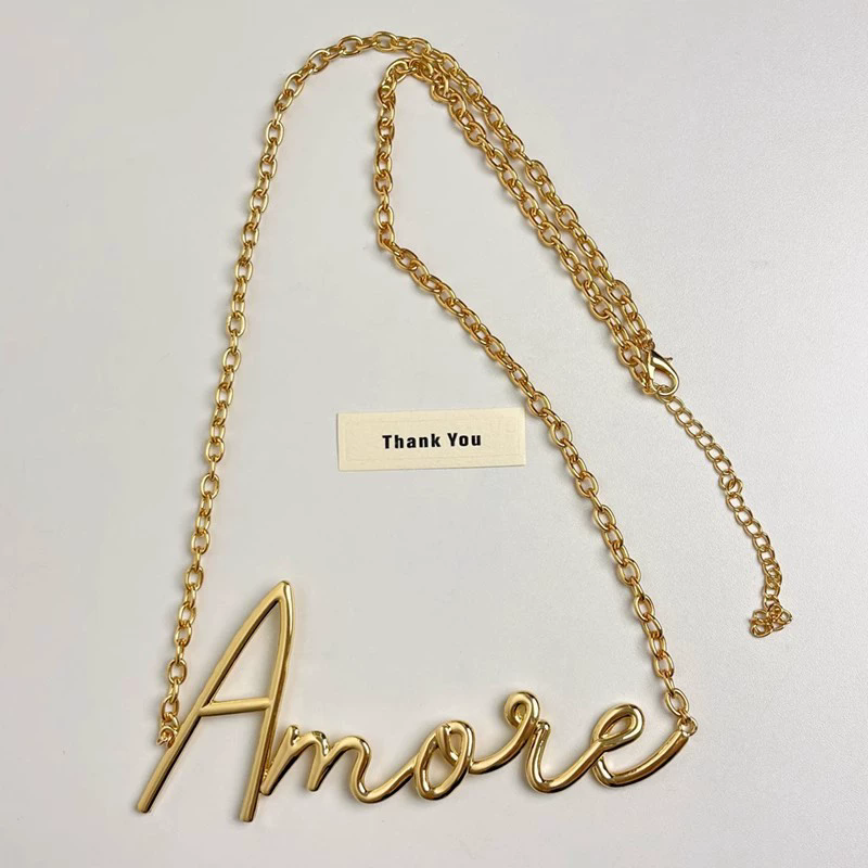 2025 New Retro Gold Letter Wai - Body Jewelry 리뷰 및 가격