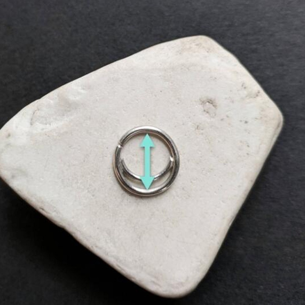 Stainless Steel Moon Nose Hoop - Body Jewelry Indian 리뷰 및 가격