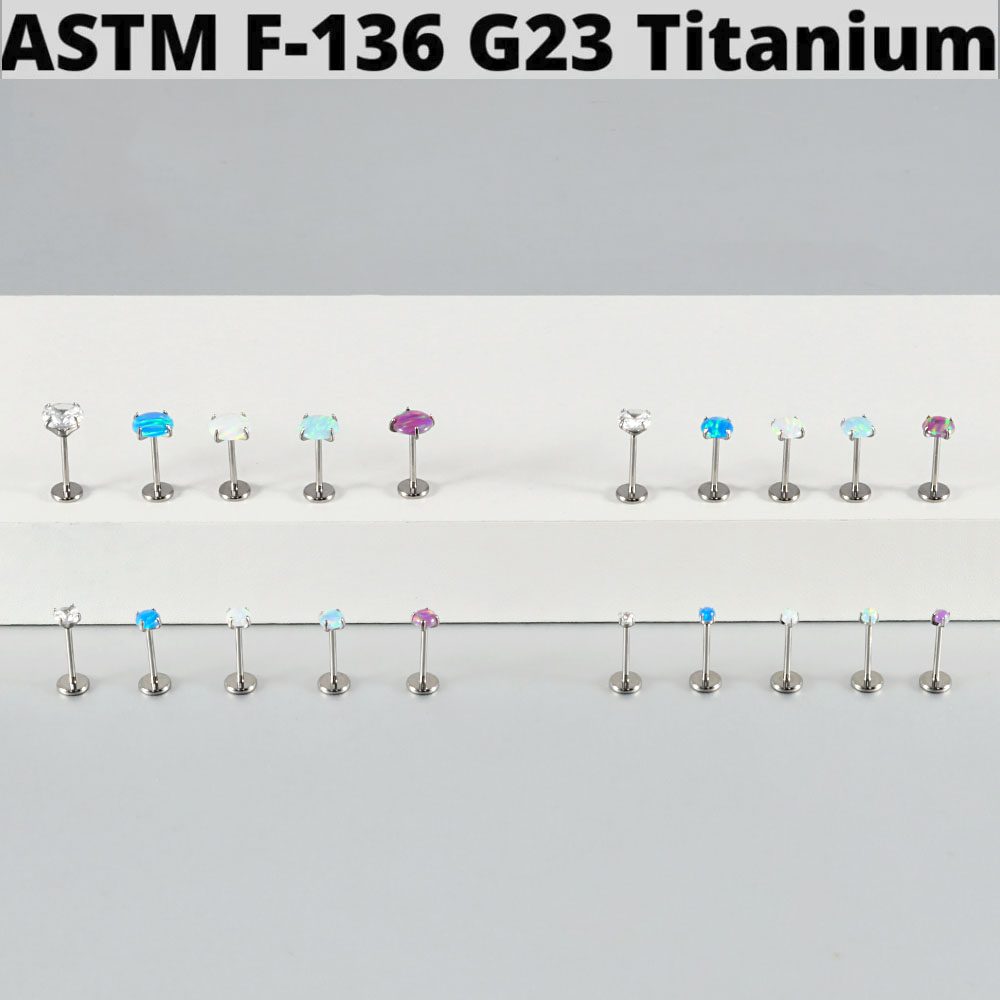 1PC G23 Titanium Gloss Round O - Body Jewelry Threadless 리뷰 및 가격