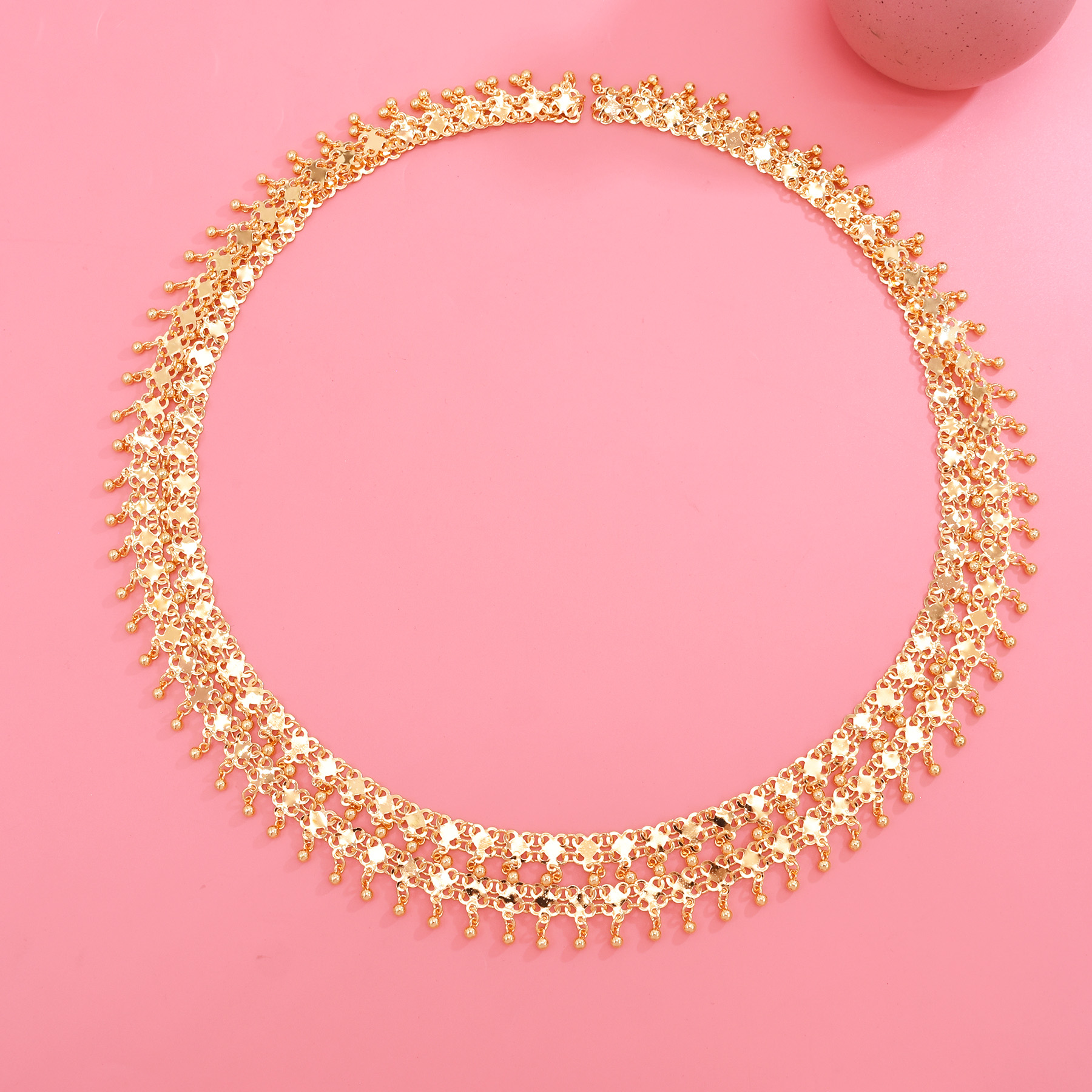 Golden Beads Tassel Shoulder C - Body Jewelry Indian 리뷰 및 가격