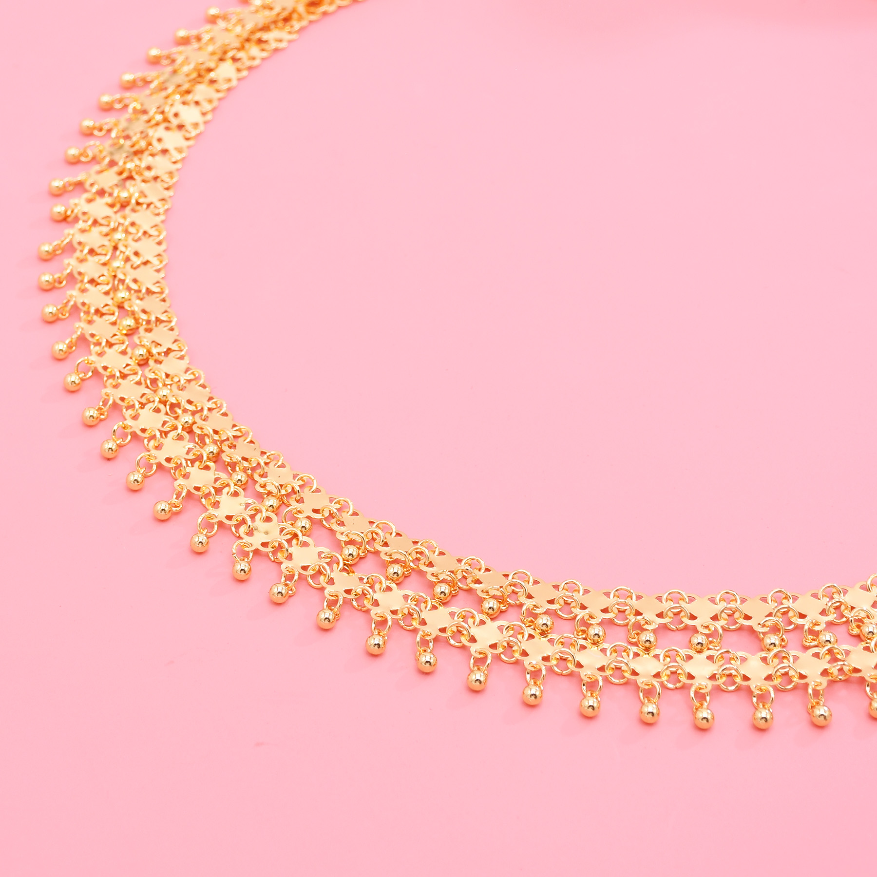 Golden Beads Tassel Shoulder C - Body Jewelry Indian 리뷰 및 가격