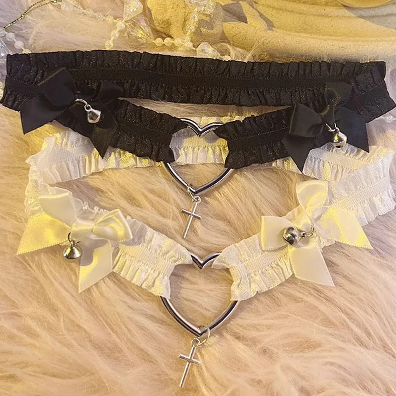 Gothic Heart Lolita Leg Set El - Body Jewelry Rings 리뷰 및 가격