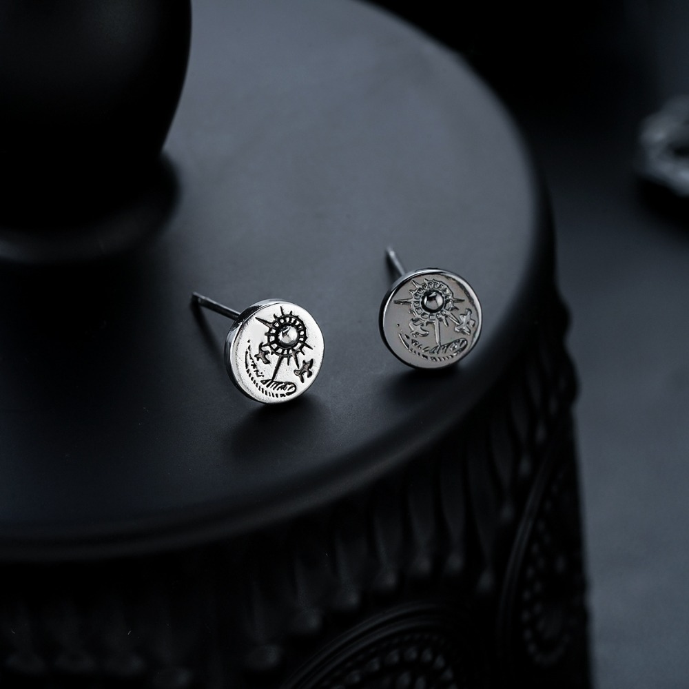 1pair Indian Eagle Stud Earrin - Body Jewelry Indian 리뷰 및 가격