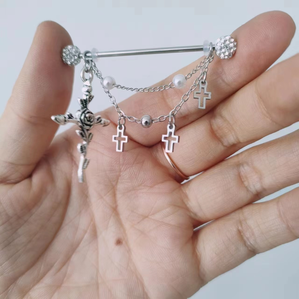1PC Industrial Scaffold Barbel - Body Jewelry Industrial 리뷰 및 가격