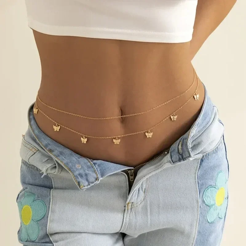 New Charm Sexy Double Layer Bu - Body Jewelry In Bulk 리뷰 및 가격