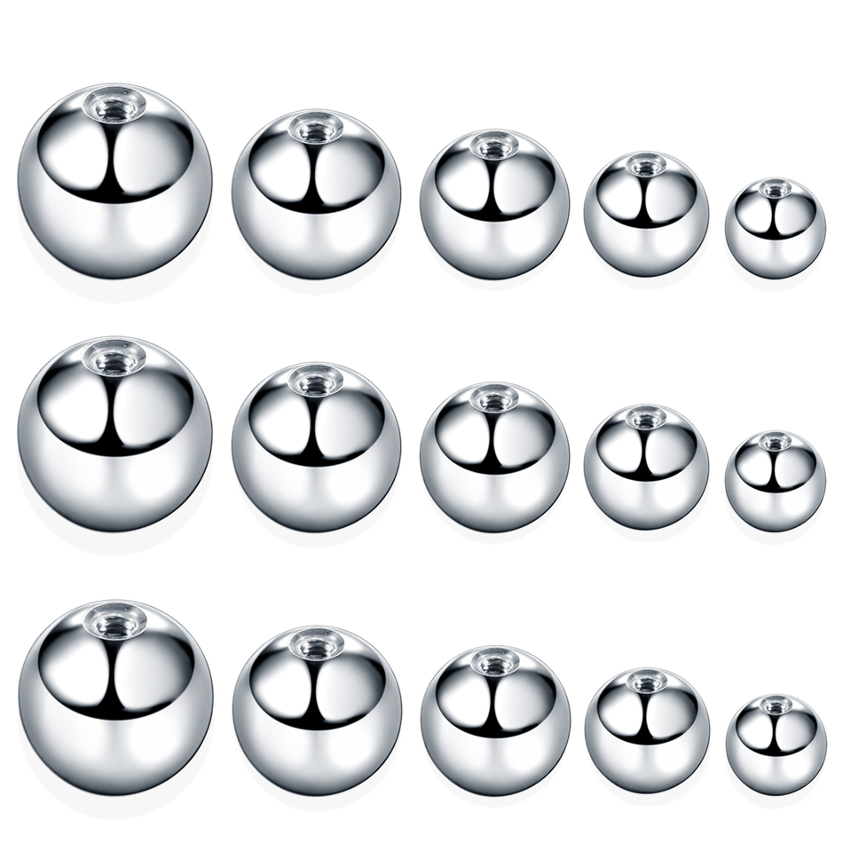 100Pcs/lot Stainless Steel Scr - Body Jewelry Nipple Rings 리뷰 및 가격