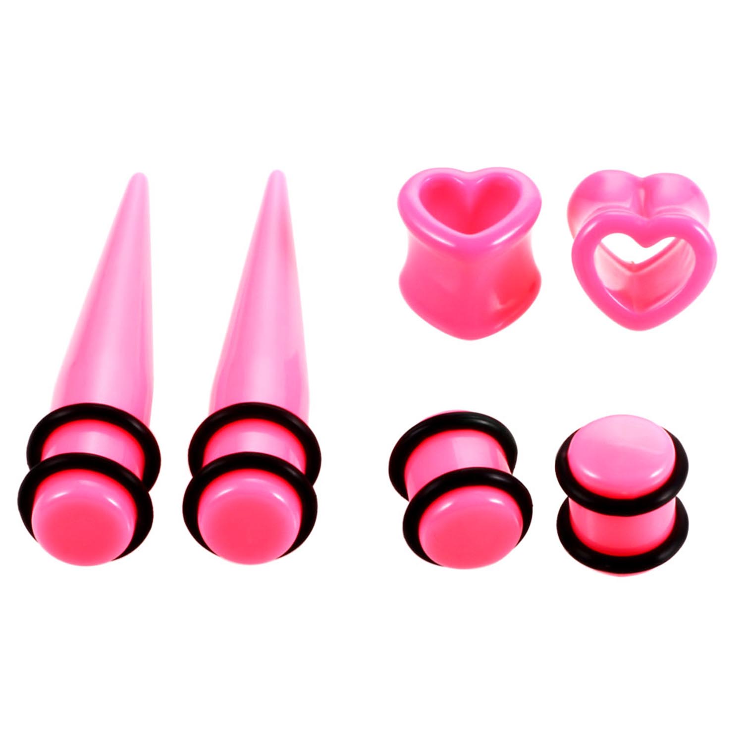 36pcs-54pcs 14G-00G Acrylic Ea - Body Jewelry Ear Plugs 리뷰 및 가격