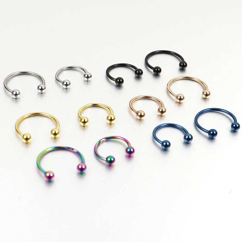 2pcs  0.8mm 1.2mm 20G 16G Ball - Body Jewelry Ear Plugs 리뷰 및 가격