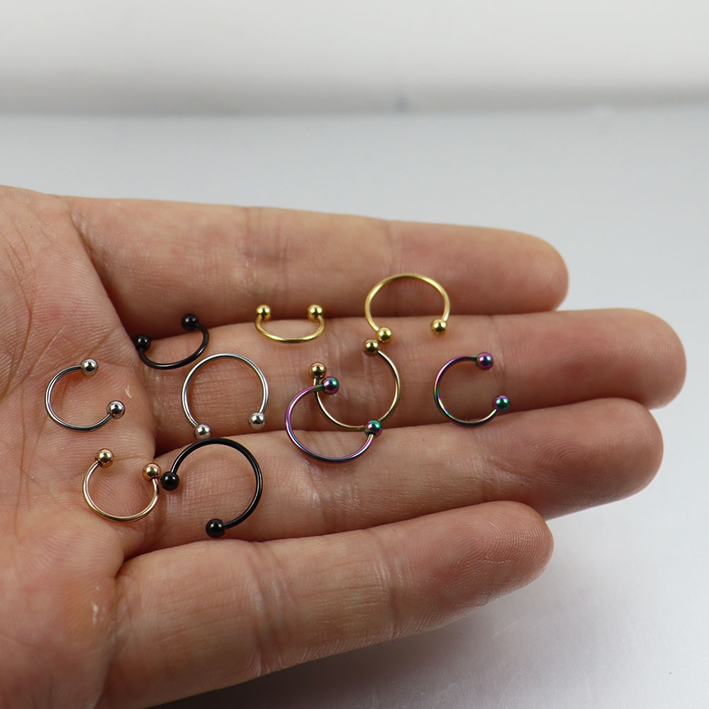2pcs  0.8mm 1.2mm 20G 16G Ball - Body Jewelry Ear Plugs 리뷰 및 가격