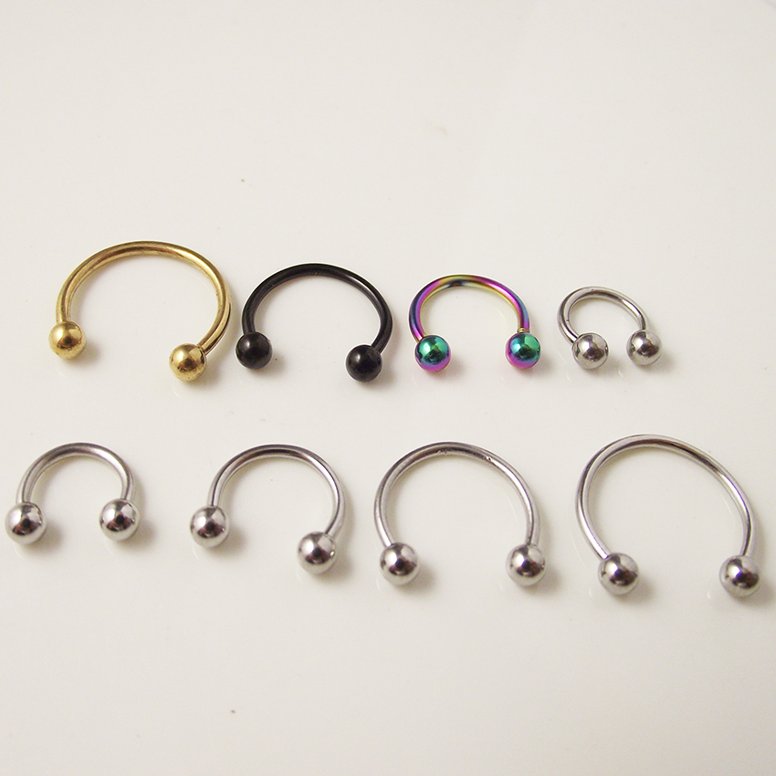 2pcs  0.8mm 1.2mm 20G 16G Ball - Body Jewelry Ear Plugs 리뷰 및 가격