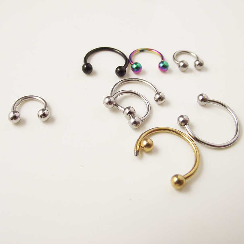 2pcs  0.8mm 1.2mm 20G 16G Ball - Body Jewelry Ear Plugs 리뷰 및 가격
