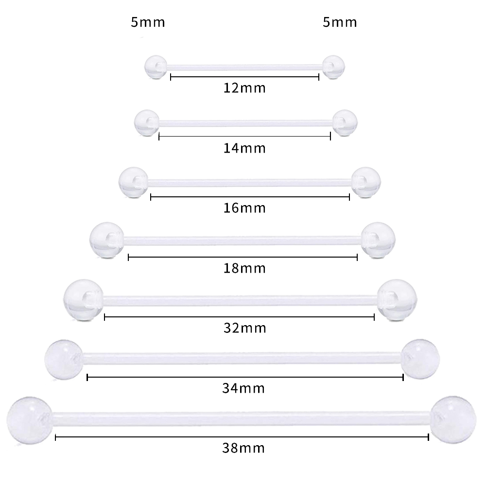 5Pcs Set Body Piercing Jewelry - Body Jewelry Industrial 리뷰 및 가격