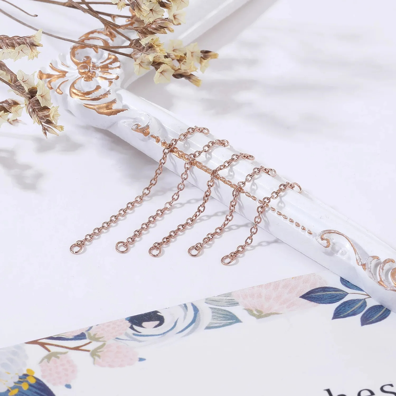 1PC Silver/Gold Color Nose Cha - Body Jewelry Industrial 리뷰 및 가격