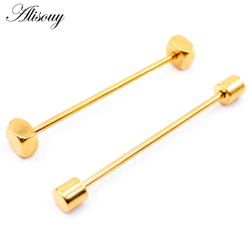Alisouy 2pcs 14G Stainless Ste - Body Jewelry Industrial 리뷰 및 가격