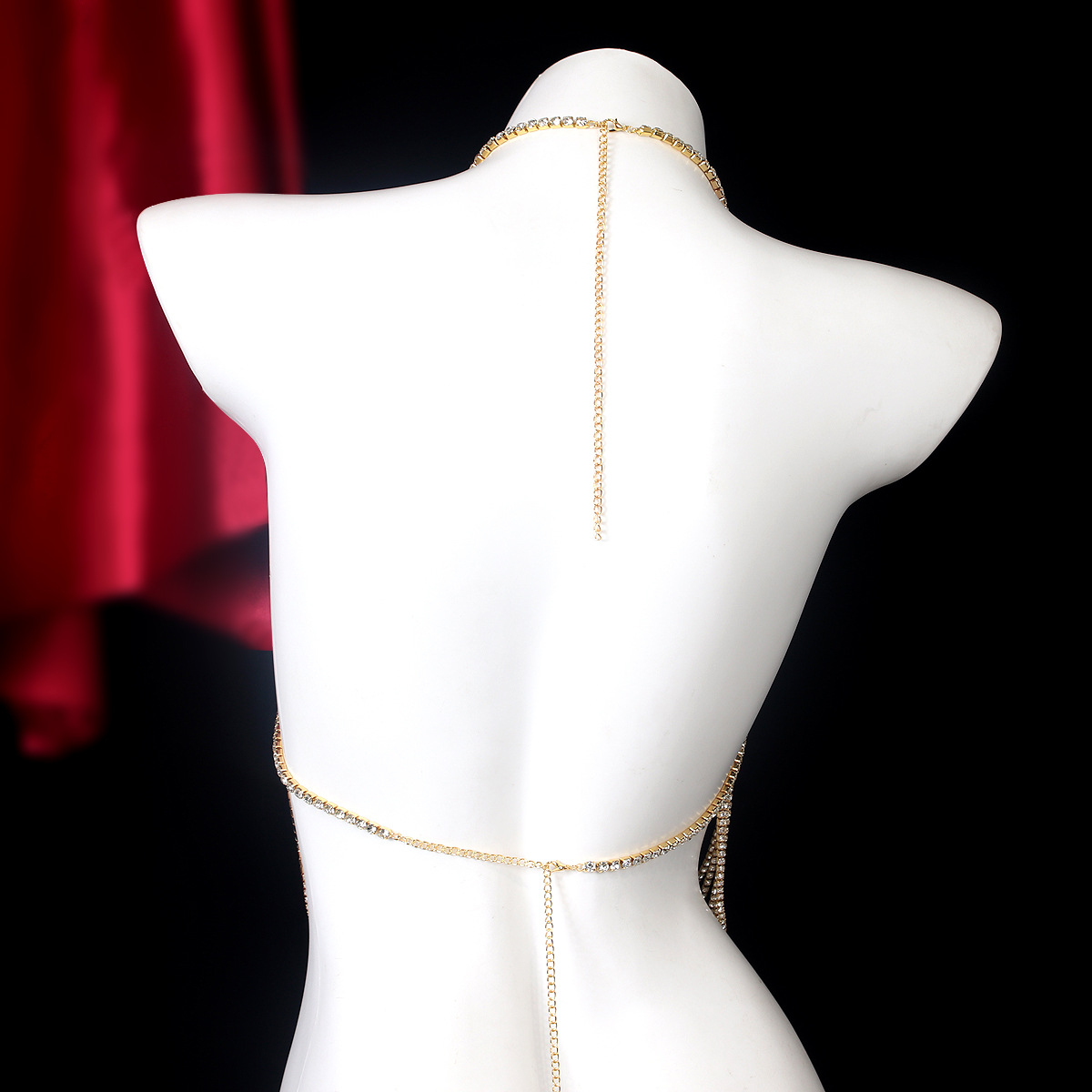 Luxurious Stripe Tassels Retro - Body Jewelry Chest 리뷰 및 가격