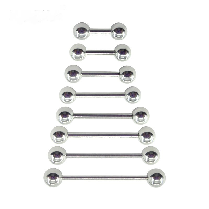 2 Pieces 0.8mm Stainless Steel - Body Jewelry Industrial 리뷰 및 가격