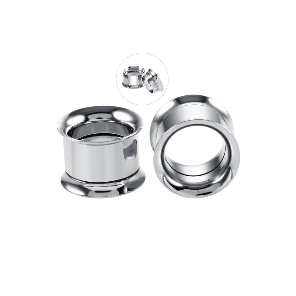1Pair Stainless Steel Ear Plug - Body Jewelry Ear Plugs 리뷰 및 가격