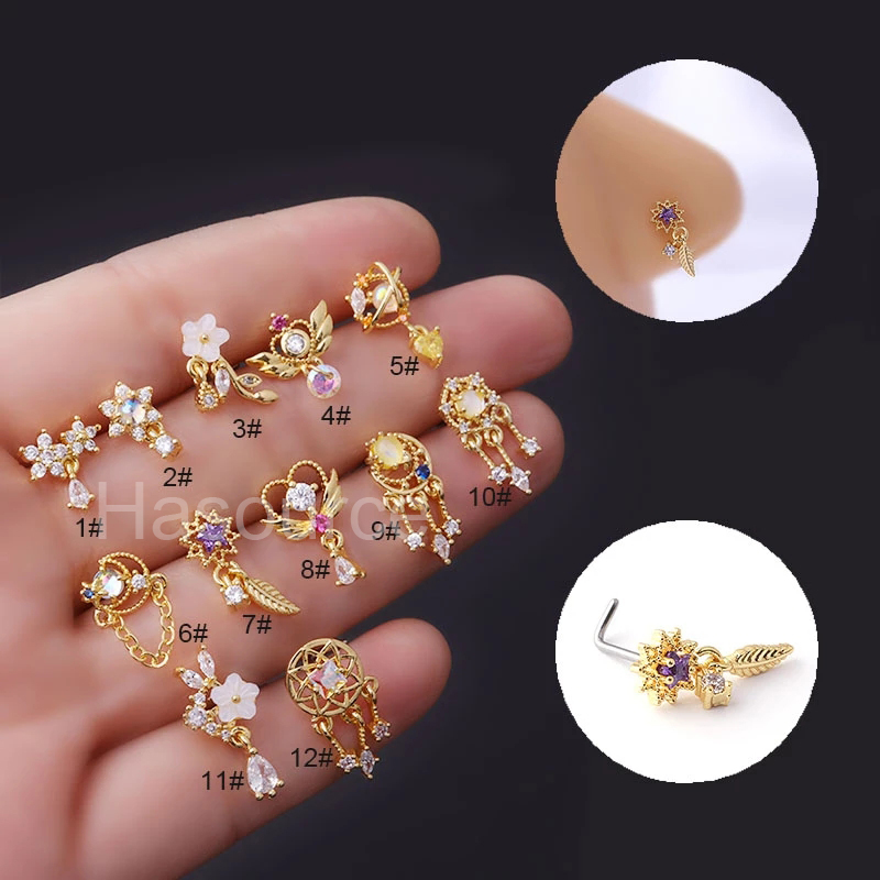 2022 New 1Pcs Fashion 316L Sur - Body Jewelry Indian 리뷰 및 가격
