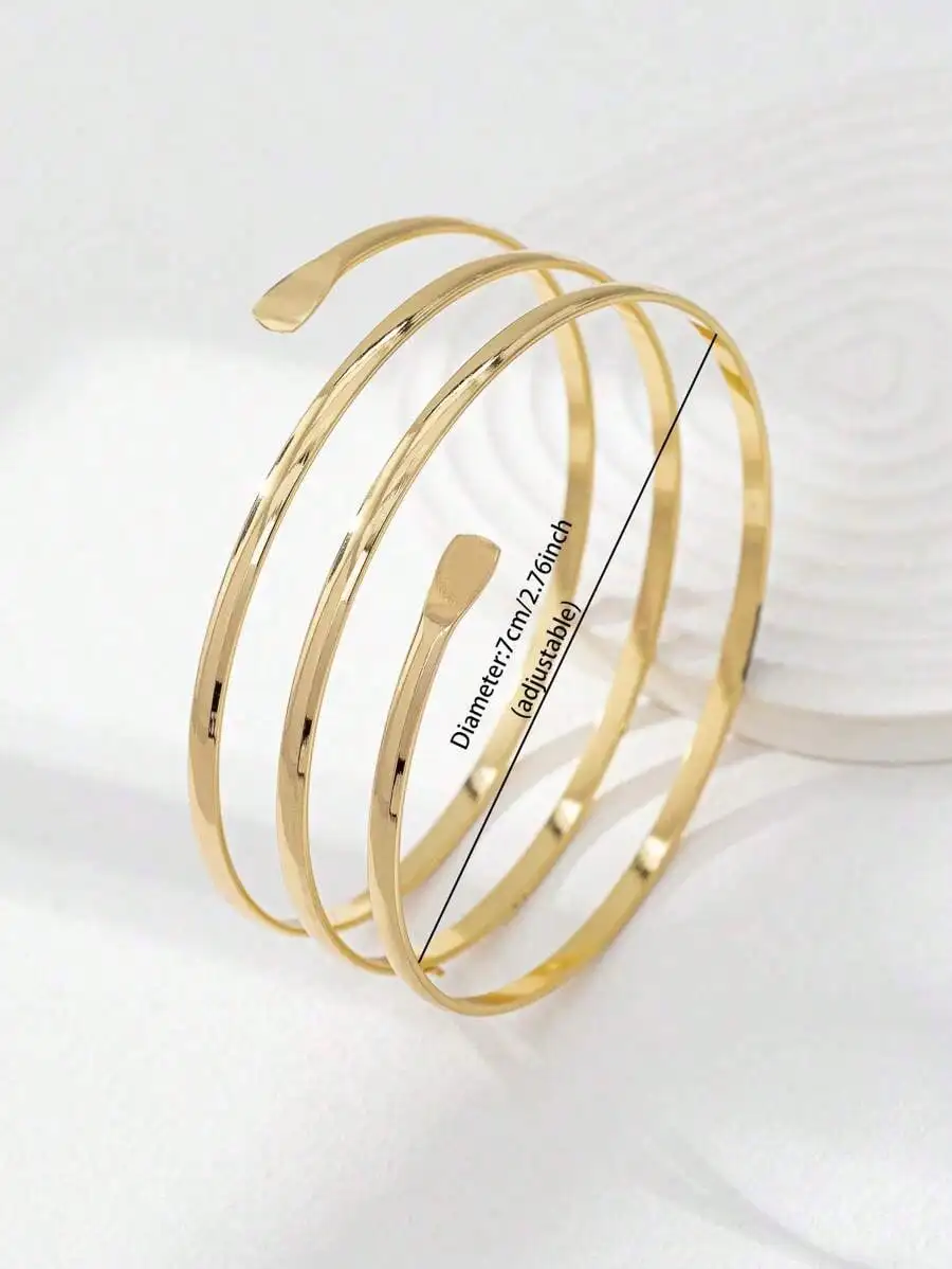 1pc Women Metal Wire Armband,  - Body Jewelry 리뷰 및 가격