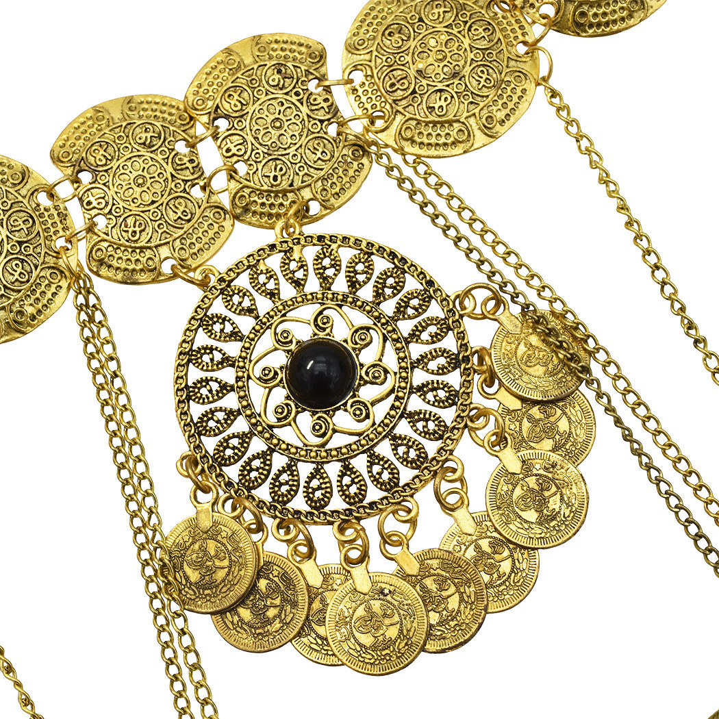 Gypsy Metal Hippie Boho Flower - Body Jewelry Indian 리뷰 및 가격