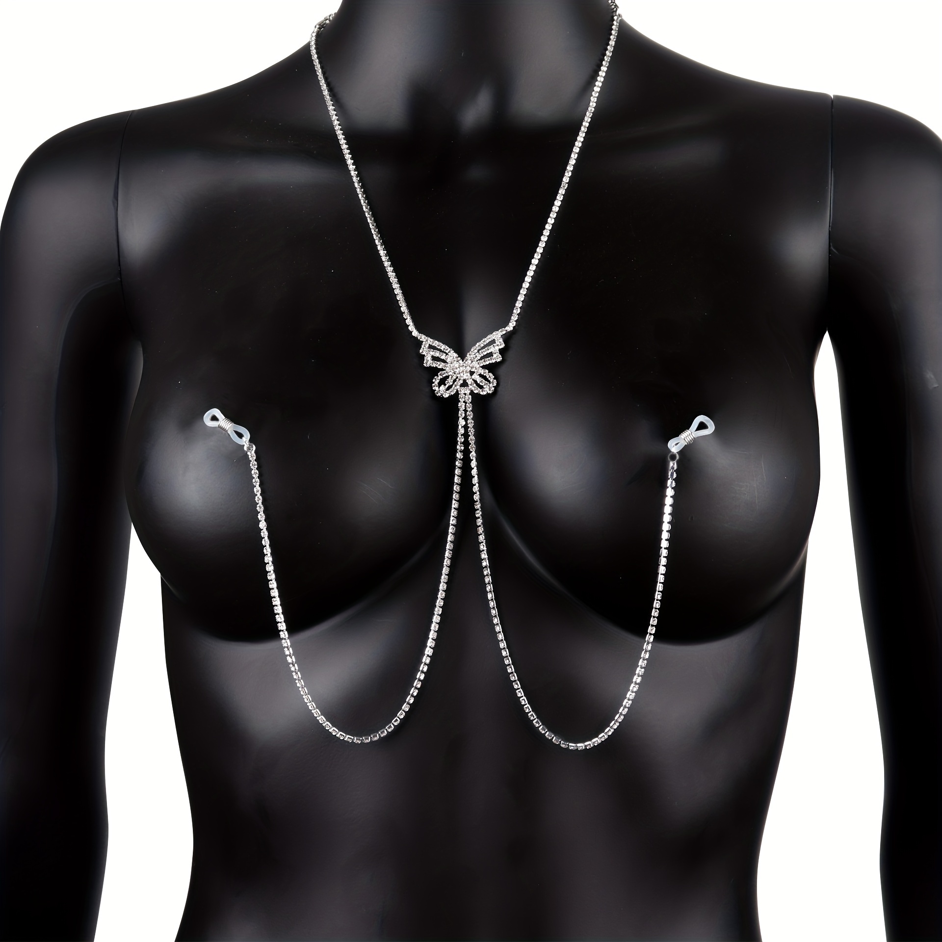 1 pc Tassel Butterfly Nipple C - Body Jewelry Rings 리뷰 및 가격