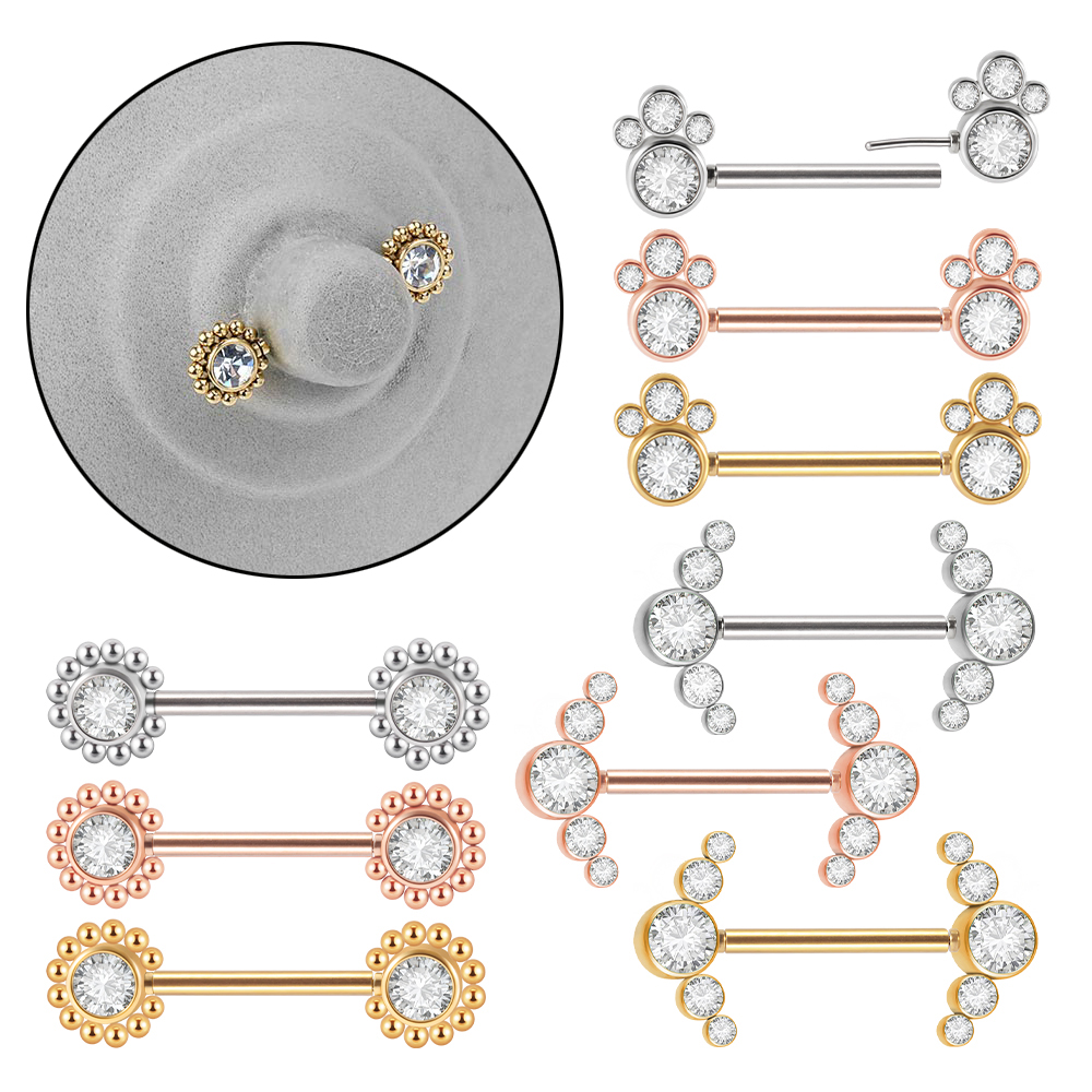 Pair 361L Surgical Steel Threa - Body Jewelry Threadless 리뷰 및 가격