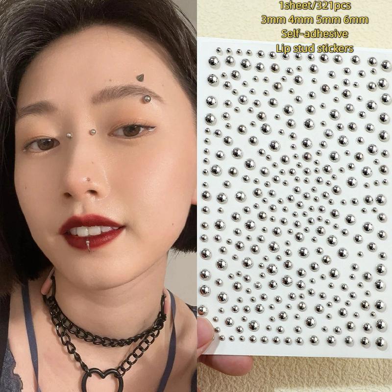 321pcs Non Piercing Lip Studs  - Body Jewelry Rings 리뷰 및 가격