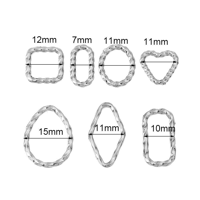 10pcs Stainless Steel Closed T - Daith Heart Ring 리뷰 및 가격