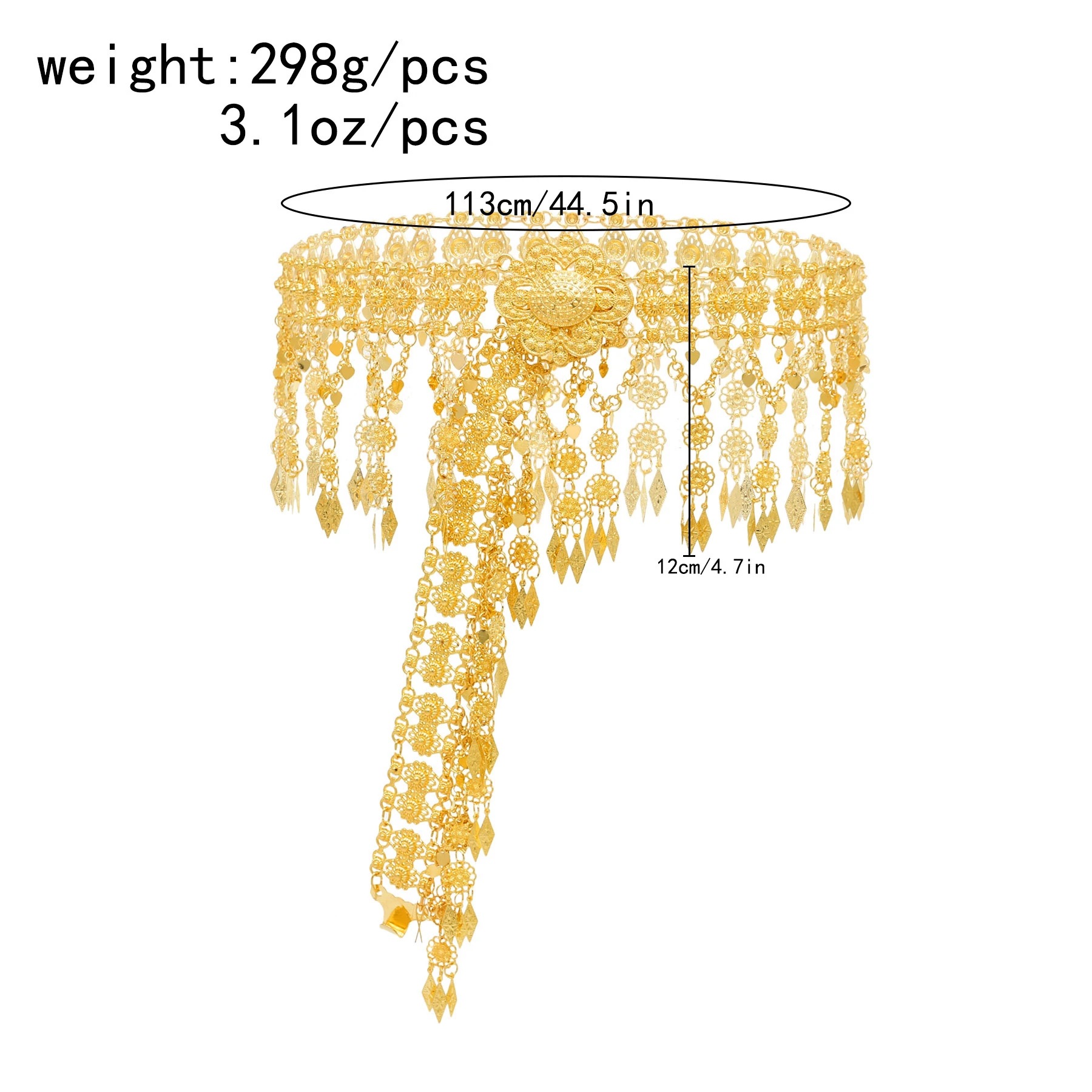 Indian Tassel Waist Chain Bell - Body Jewelry Indian 리뷰 및 가격