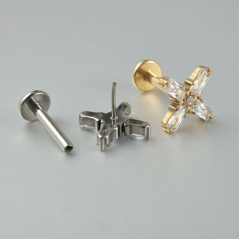 1PC G23 Titanium Threadless Pu - Body Jewelry Threadless 리뷰 및 가격