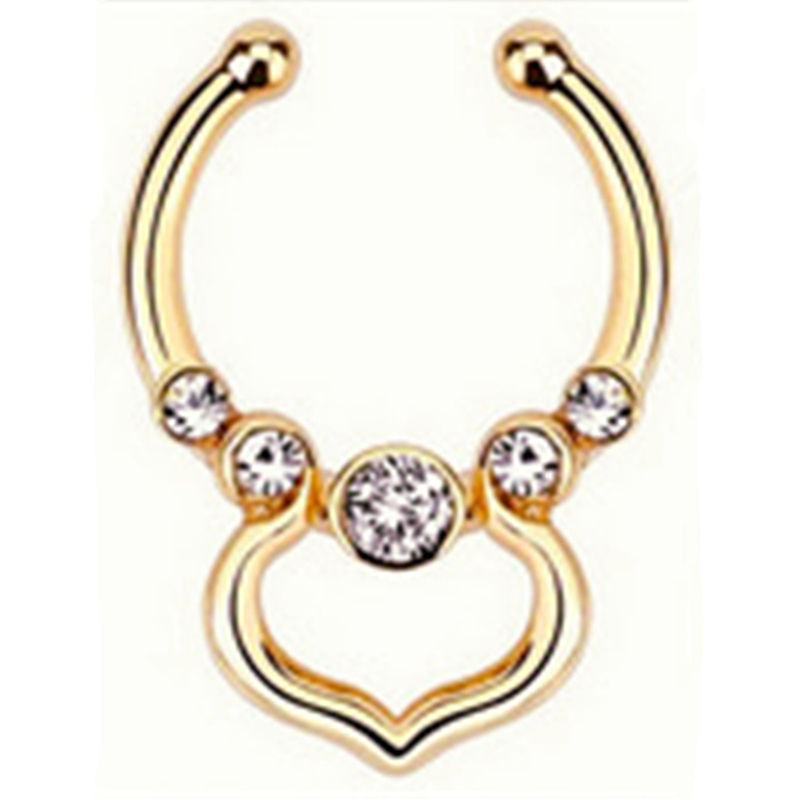 Indian Crystal Snag In The Nos - Body Jewelry Indian 리뷰 및 가격