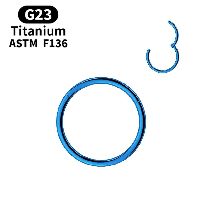 G23 Titanium Small Circle Nose - Body Jewelry Rings 리뷰 및 가격