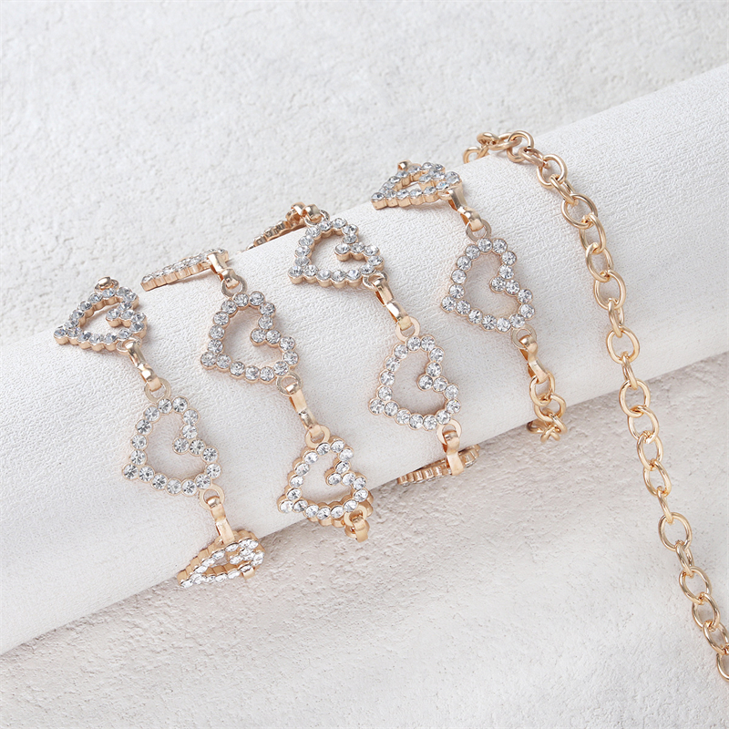 Fashion Rhinestone Heart Waist - Body Jewelry In Bulk 리뷰 및 가격