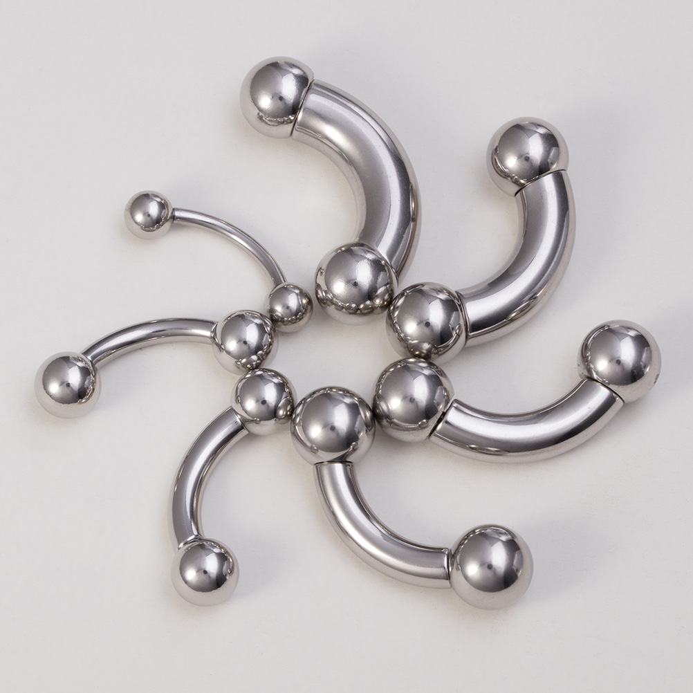 1pc Big Size Surgical Steel Ey - Body Jewelry Nipple Rings 리뷰 및 가격