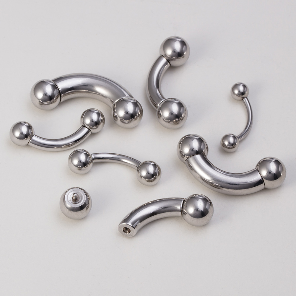 1pc Big Size Surgical Steel Ey - Body Jewelry Nipple Rings 리뷰 및 가격